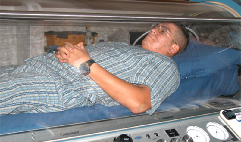 Hyperbaric oxygen therapy—my foot!