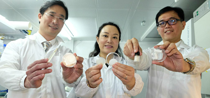 New material for wound healing