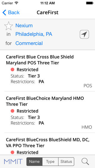 carefirst bluecross blueshield formulary